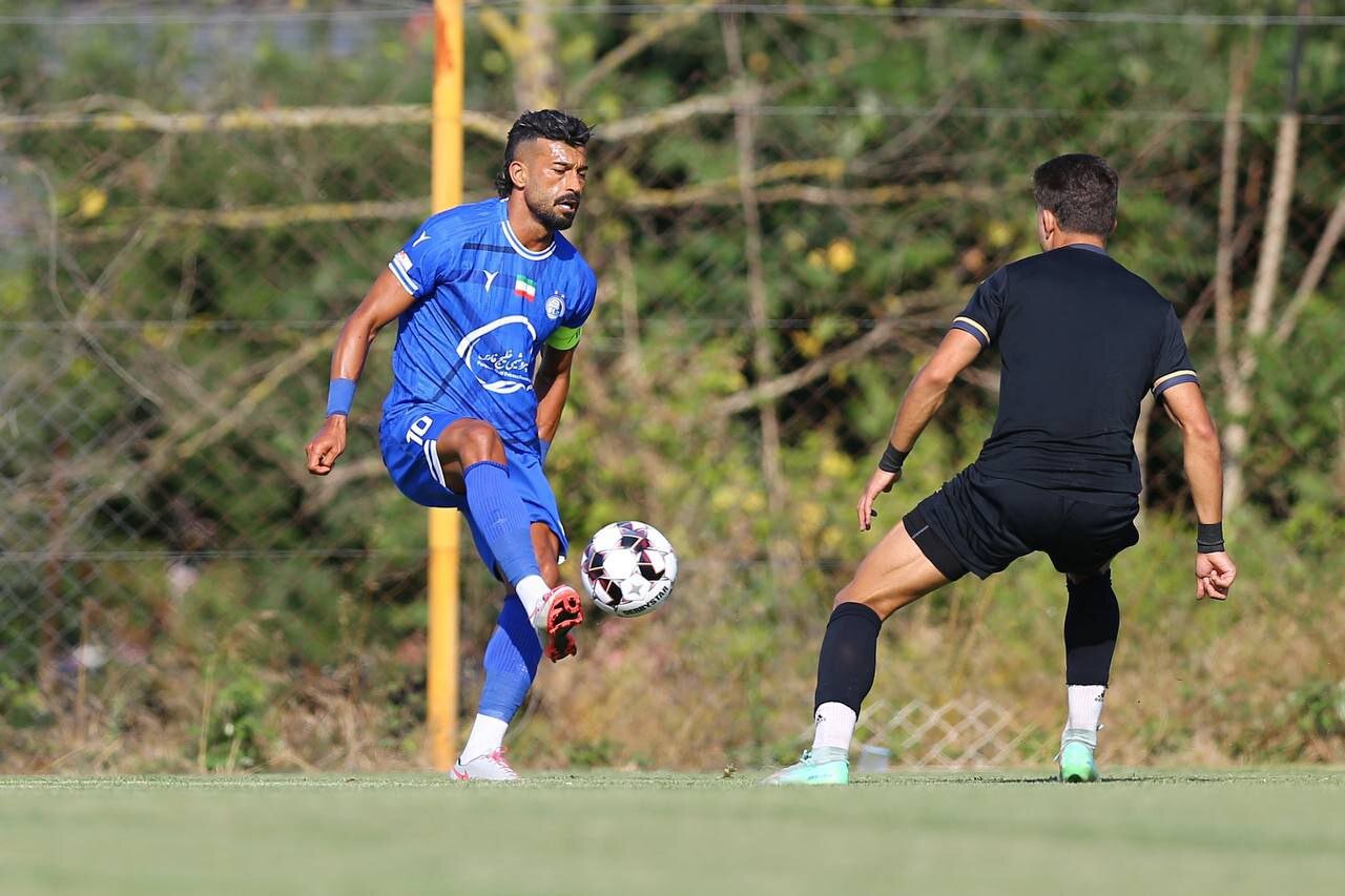 عکس | رامین رضاییان کاپیتان استقلال شد