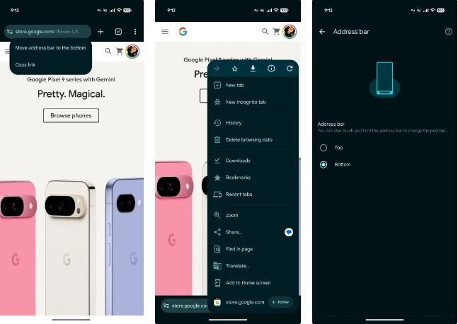 عکس | تغییر ظاهری مهم گوگل کروم در اندروید عکس | تغییر ظاهری مهم گوگل کروم در اندروید