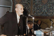عکس/ پدر دکتر شریعتی در کنار پدر شهید مطهری