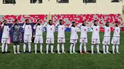 ببینید | سلام نظامی زنان ملی‌پوش هنگام پخش سرود ایران پیش از بازی با لبنان