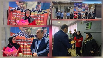 مراسم تجلیل از بانوی والیبالیست لنگرودی با حضور فرماندار برگزار شد مراسم تجلیل از بانوی والیبالیست لنگرودی با حضور فرماندار برگزار شد