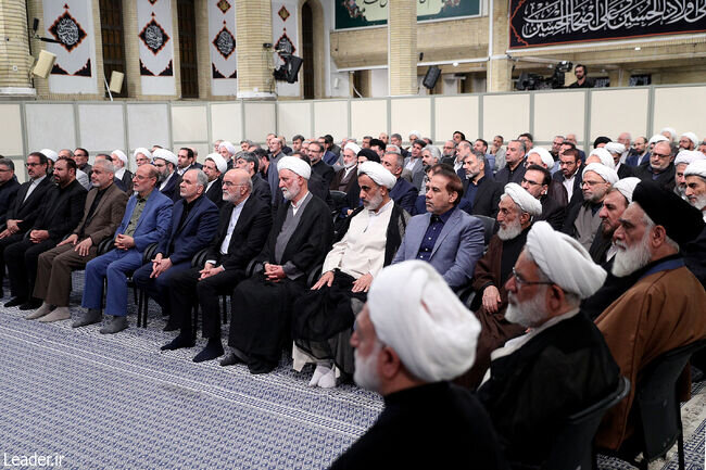 تصاویری از دیدار مسئولان قوه قضاییه با رهبر انقلاب/ کاظم صدیقی هم در این دیدار حضور داشت