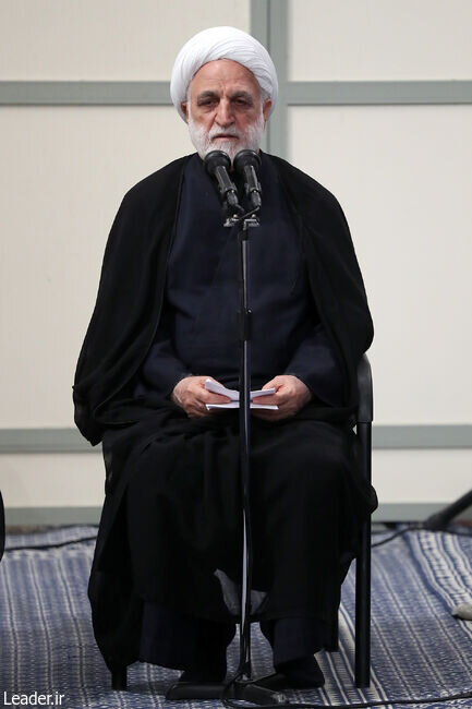 تصاویری از دیدار مسئولان قوه قضاییه با رهبر انقلاب/ کاظم صدیقی هم در این دیدار حضور داشت