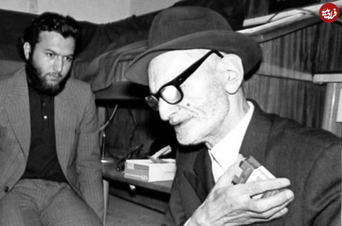 عکس/ پدر دکتر شریعتی در کنار پدر شهید مطهری
