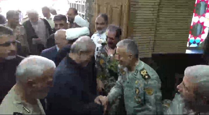 حضور پزشکیان در مراسم بزرگداشت چندتن از فرماندهان ارتشی / سردار رادان و سرلشکر حاتمی هم بودند + تصاویر 2