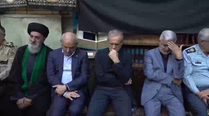 حضور پزشکیان در مراسم بزرگداشت چندتن از فرماندهان ارتشی / سردار رادان و سرلشکر حاتمی هم بودند + تصاویر 5