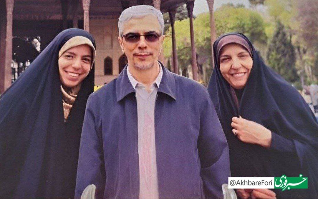 عکسی از سردار شهید باقری در کنار خانواده