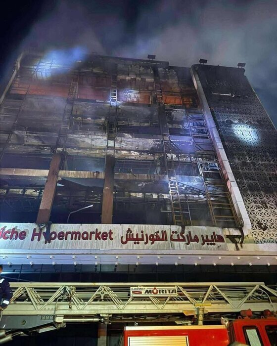 شمار جانباختگان آتشسوزی عراق به ۷۷ نفر رسید/ اعلام سه روز عزای عمومی/عکس