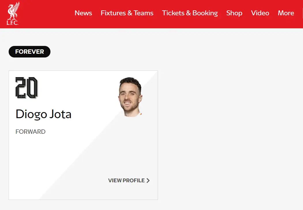 عکس | دیوگو ژوتا در لیورپول جاودانه شد