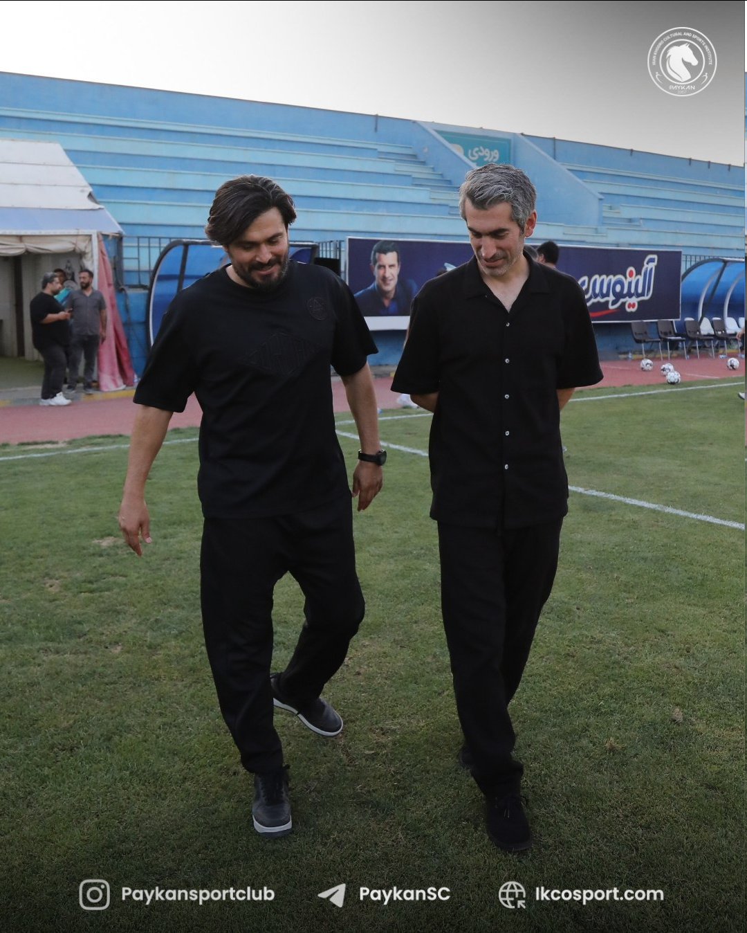 عکس | مجتبی جباری در ورزشگاه آریو اسلامشهر