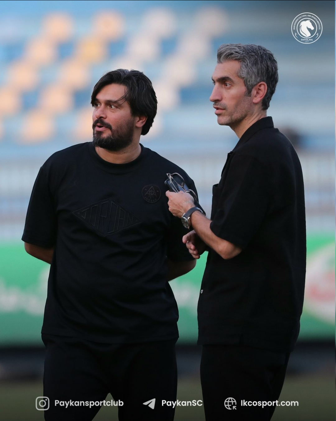 عکس | مجتبی جباری در ورزشگاه آریو اسلامشهر