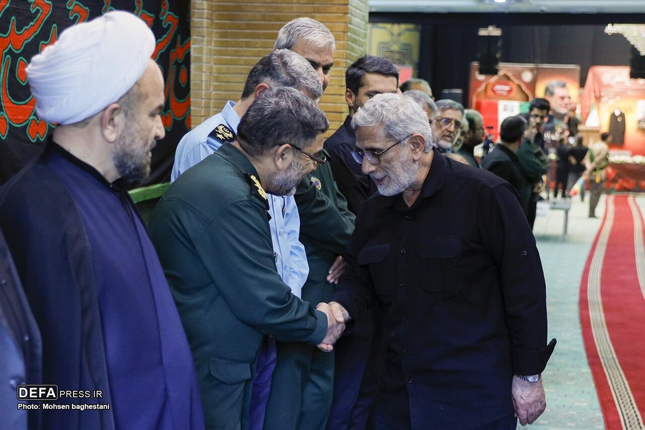 تصاویری از مراسم بزرگداشت سرداران شهید ربانی و محرابی / فدوی و قاآنی هم آمدند / مداح مشهور هم حضور داشت 3