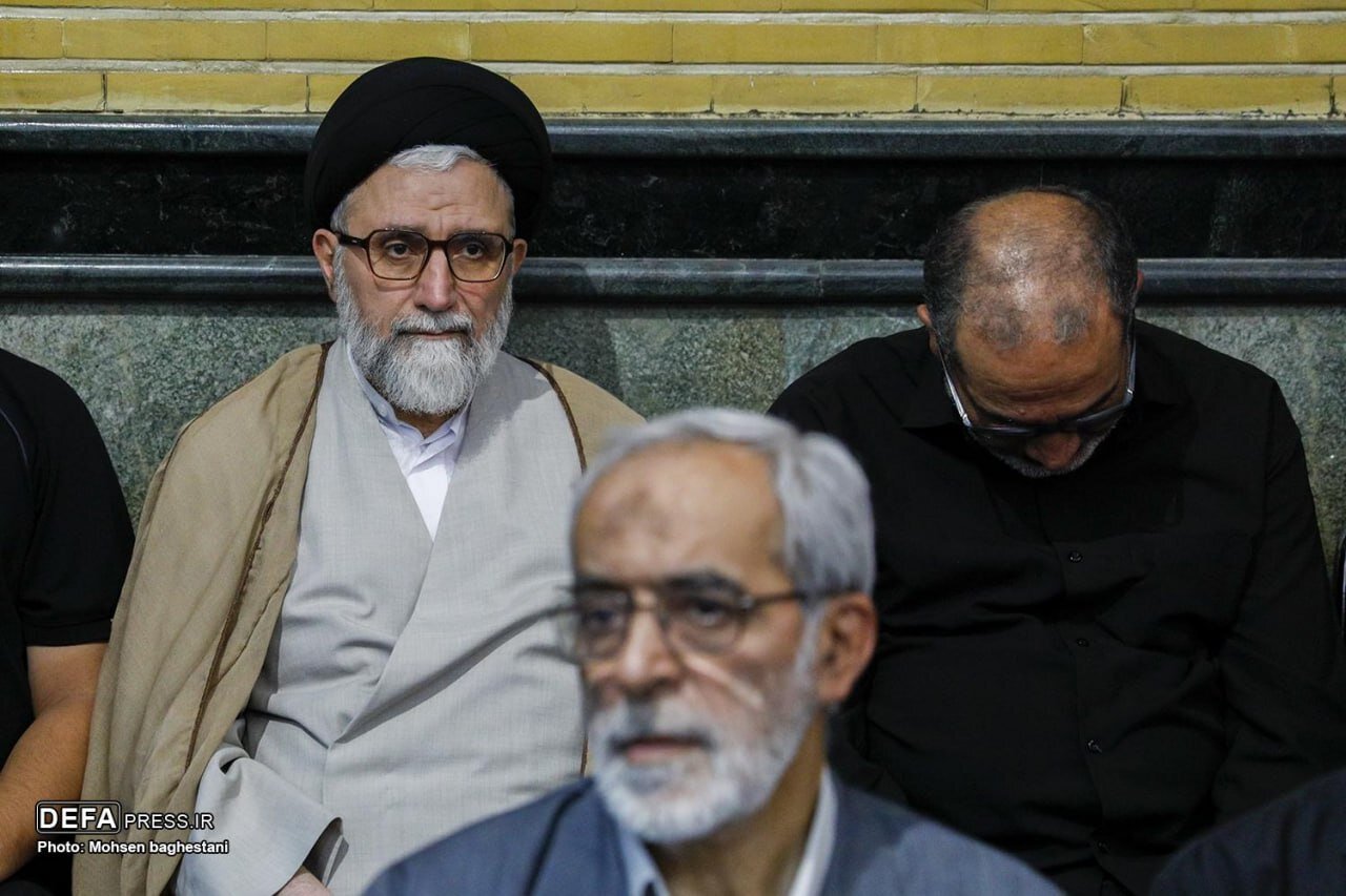 تصاویری از مراسم بزرگداشت سرداران شهید ربانی و محرابی / فدوی و قاآنی هم آمدند / مداح مشهور هم حضور داشت 5