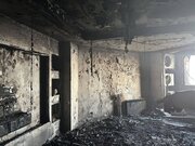 حریق در یک برج مسکونی در شهرک خرازی تهران