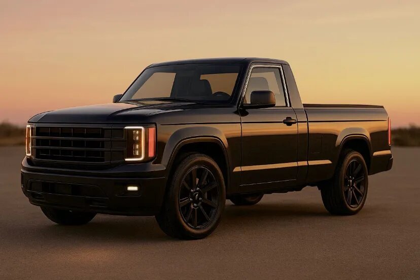 عکس | وانت جدید پیکان با طراحی عضلانی فورد