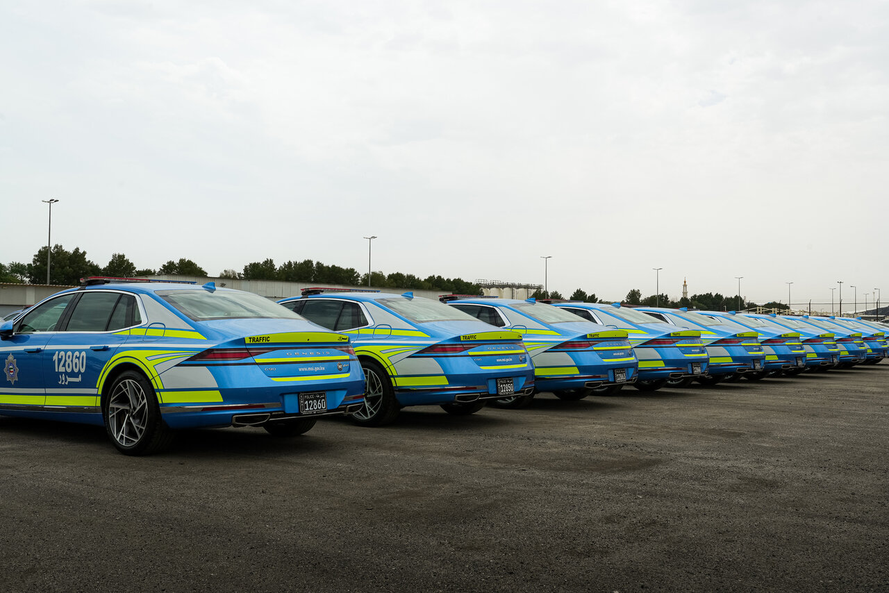 جنسیس G۹۰؛ خودروی رسمی و جدید وزارت کشور کویت