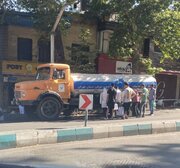 عکسی ترسناک از معضل بی‌آبی در تهران