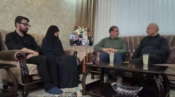 دیدار قالیباف با خانواده شهید سردار محقق + تصاویر 2