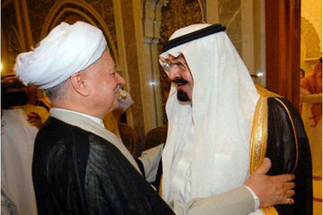 خاطرات هاشمی: سفیر عربستان برای خداحافظی آمد، شیعه است