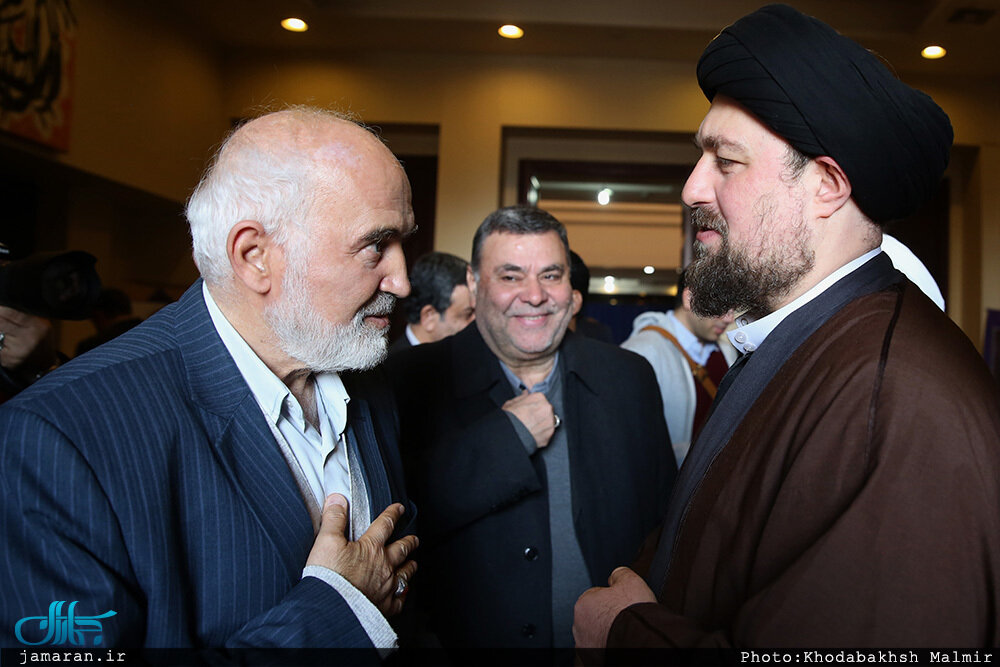 تصاویری کمتر دیدهشده از احمد توکلی / از گپ و گفت با نوه امام (ره) تا شانه به شانه عباس عبدی 3