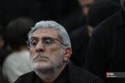 ببینید | حضور سردار قاآنی در مراسم چهلمین روز شهادت شهید باقری