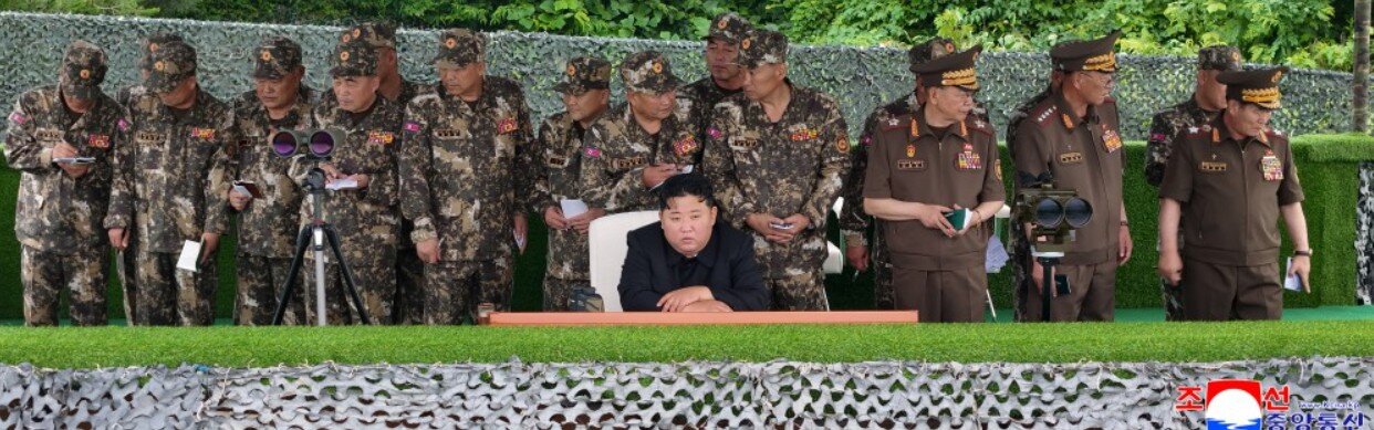 دستور رهبر کره شمالی به ارتش: برای یک جنگ واقعی آماده شوید/تصاویر