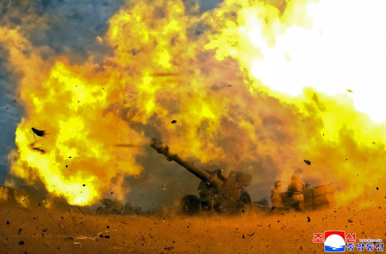 دستور رهبر کره شمالی به ارتش: برای یک جنگ واقعی آماده شوید/تصاویر