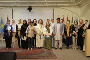 نمایشگاه آوای رنگ‌ها میزبان آثار ۲۴ بانوی ایرانی و افغان شد