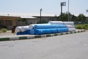 چمن مصنوعی استادیوم ۱۵ هزار نفری ارومیه به این ورزشگاه رسید