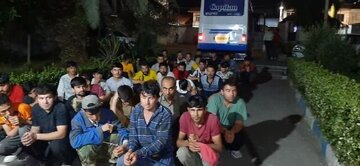 جمع آوری و طرد اتباع غیر مجاز در این شهر شمالی