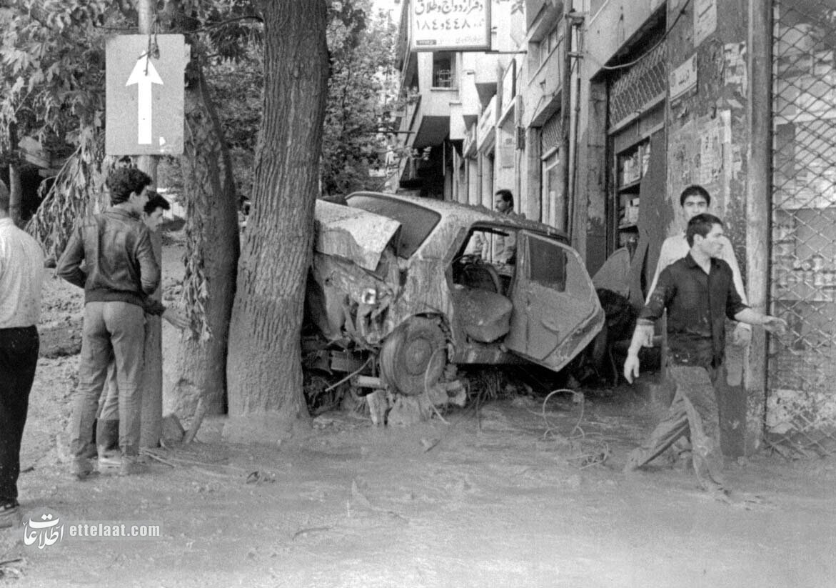 عکسهای منتشرنشده از بزرگترین سیل تاریخ تهران