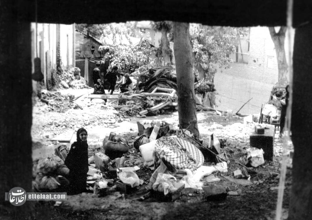 عکسهای منتشرنشده از بزرگترین سیل تاریخ تهران