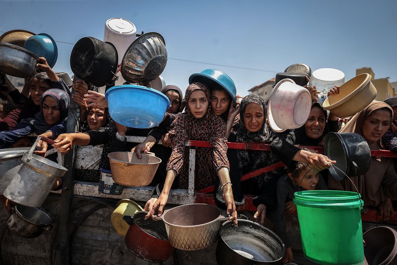 تصاویری هولناک از قحطی،گرسنگی و مرگ در غزه
