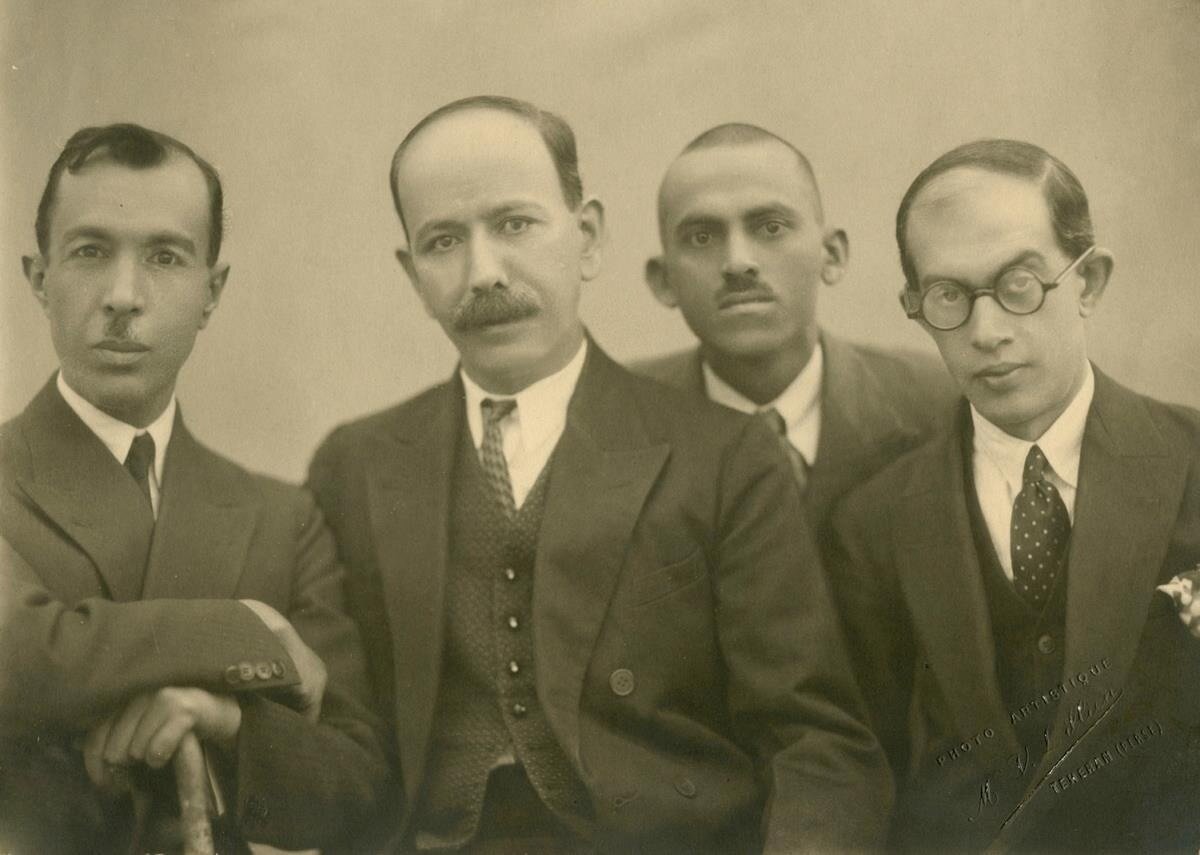 عکس/ دهخدا، ملکالشعرا و نفسی در یک قاب