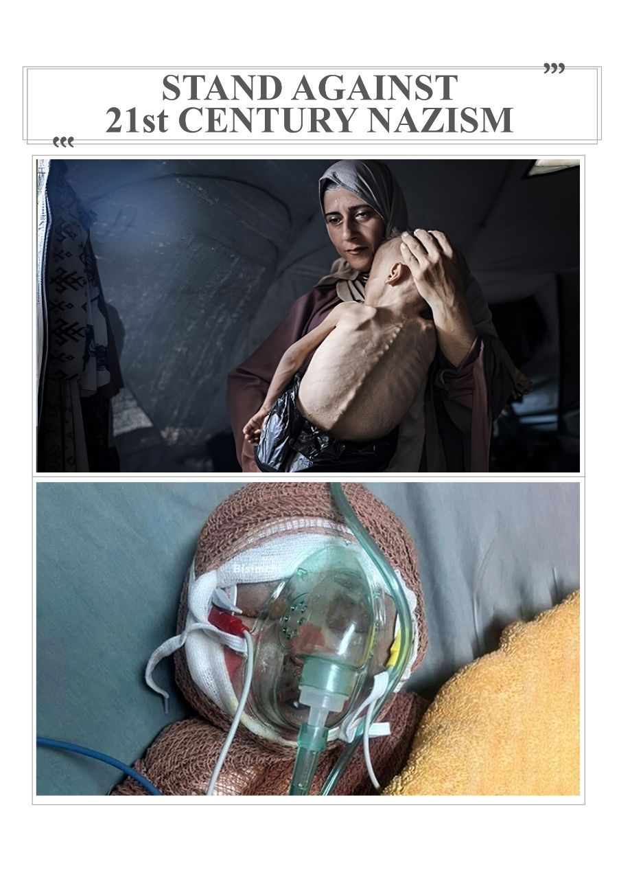 عکس شهید ۲ماهه ایرانی در دست قالیباف در اجلاس رؤسای مجالس جهان + تصویر