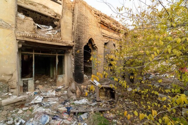 خانه برادر ناصرالدینشاه در حال نابودی/ عکس