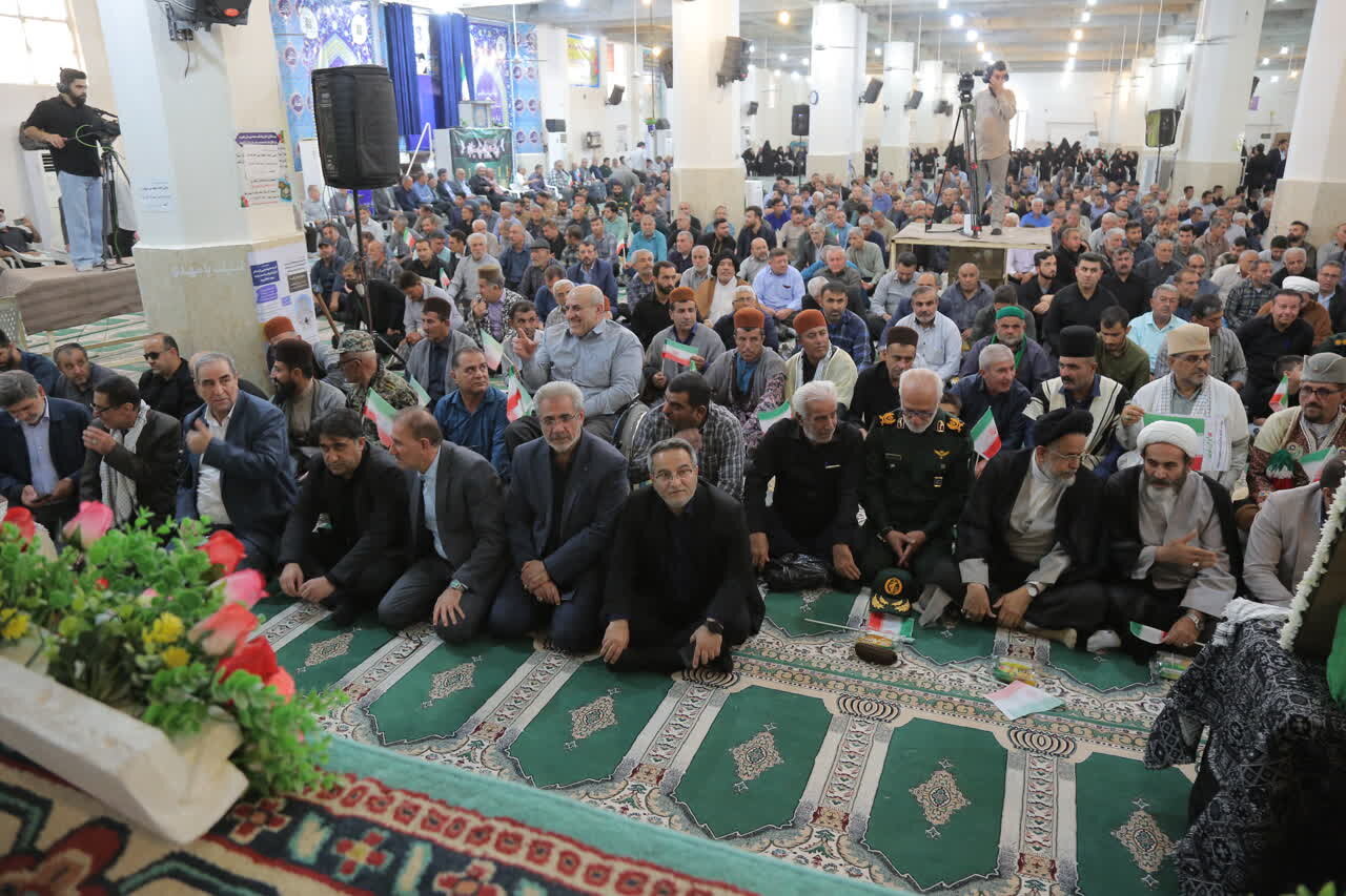 برگزاری مراسم چهلم شهید سردار مهرابی در رامهرمز با حضور دستیار ویژه رئیسجمهور