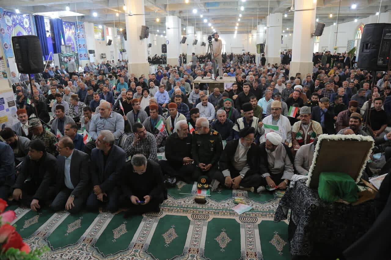 برگزاری مراسم چهلم شهید سردار مهرابی در رامهرمز با حضور دستیار ویژه رئیسجمهور