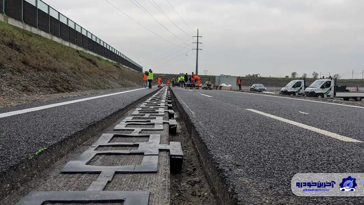 شارژ خودروهای برقی با حرکت روی جادههای شارژدهنده/ آینده اینجا است!