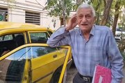ببینید | خداحافظی احساسی پدربزرگ ۹۰ ساله از رانندگی تاکسی که حسابی پربیننده شد