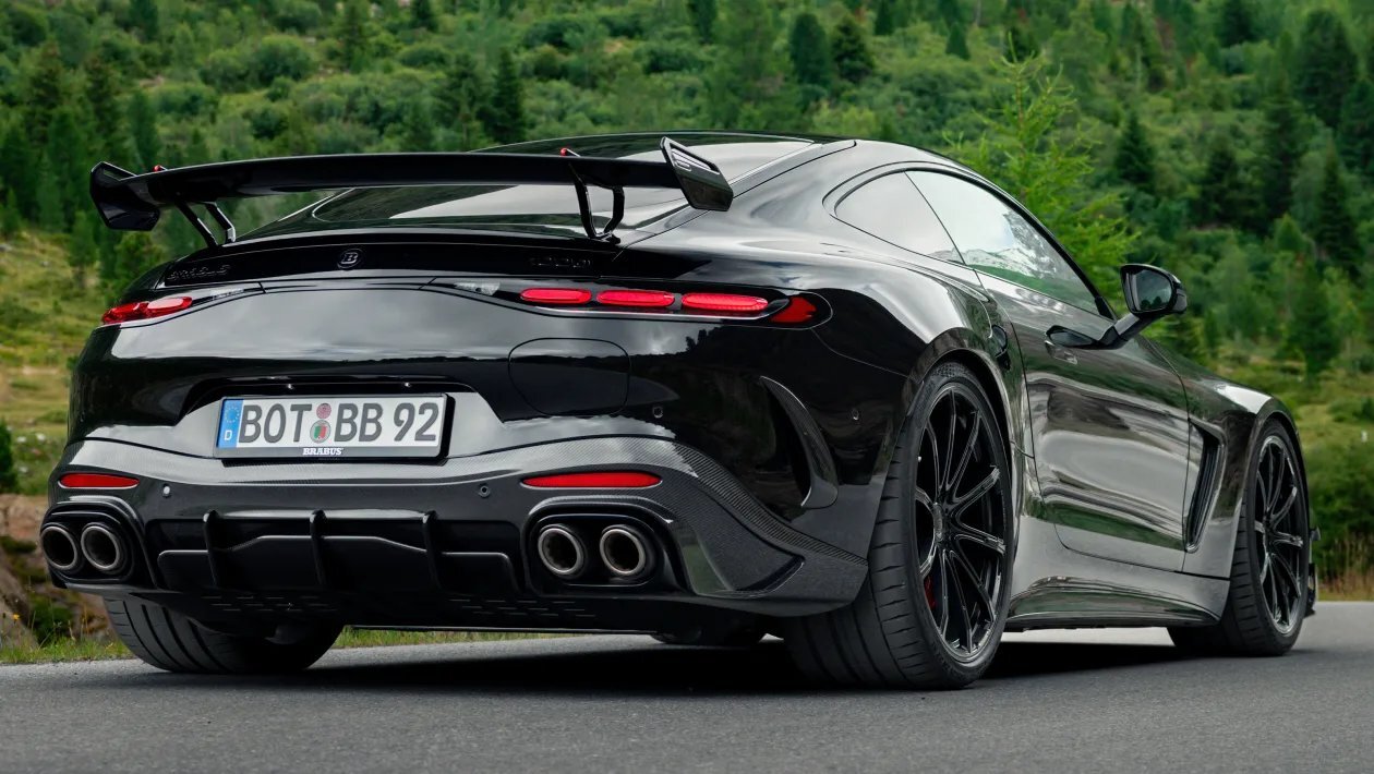 هیولای ۱۰۰۰ اسب بخاری مرسدس / بنز سفارشی برابوس / عکس