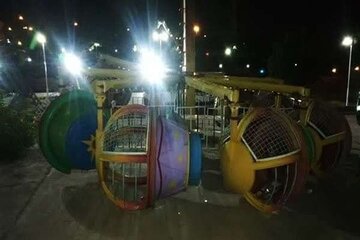 جزییات سانحه قطار شهربازی کرمان / ١٢ نفر مصدوم شدند