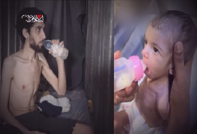 قسام درباره اسرای اسرائیل:آنها از آنچه ما میخوریم، میخورند/عکس