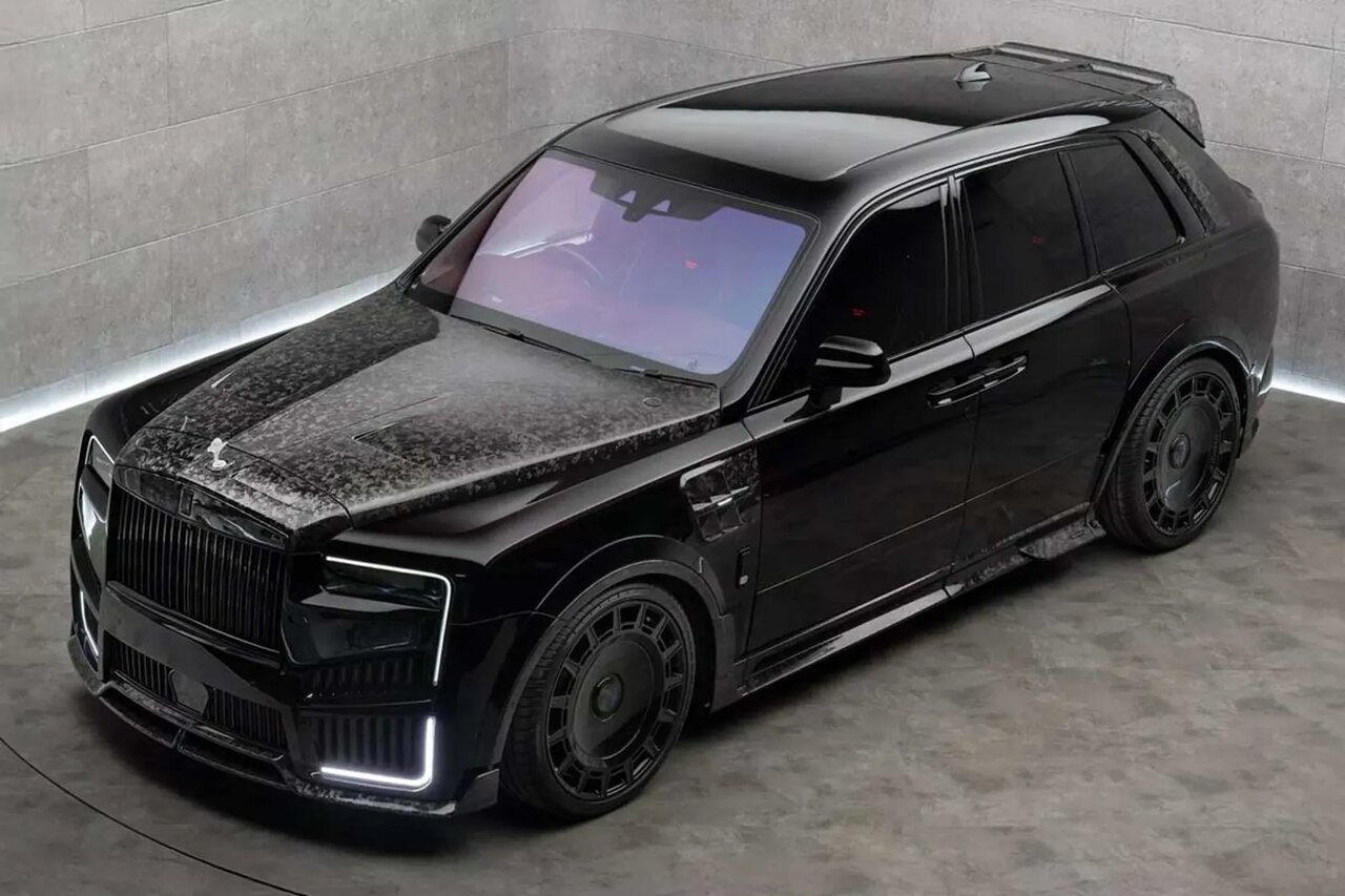 معرفی رولزرویس کالینان منصوری با چهرهای عجیب /عکس