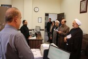 بازدید رئیس کل دادگستری استان سمنان از شعب تجدید نظر استان