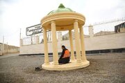 نصب ۴ سکوی نماز در مسیرهای تردد زائرین اربعین در لرستان