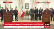 شعرخوانی پزشکیان و نخست‌وزیر پاکستان