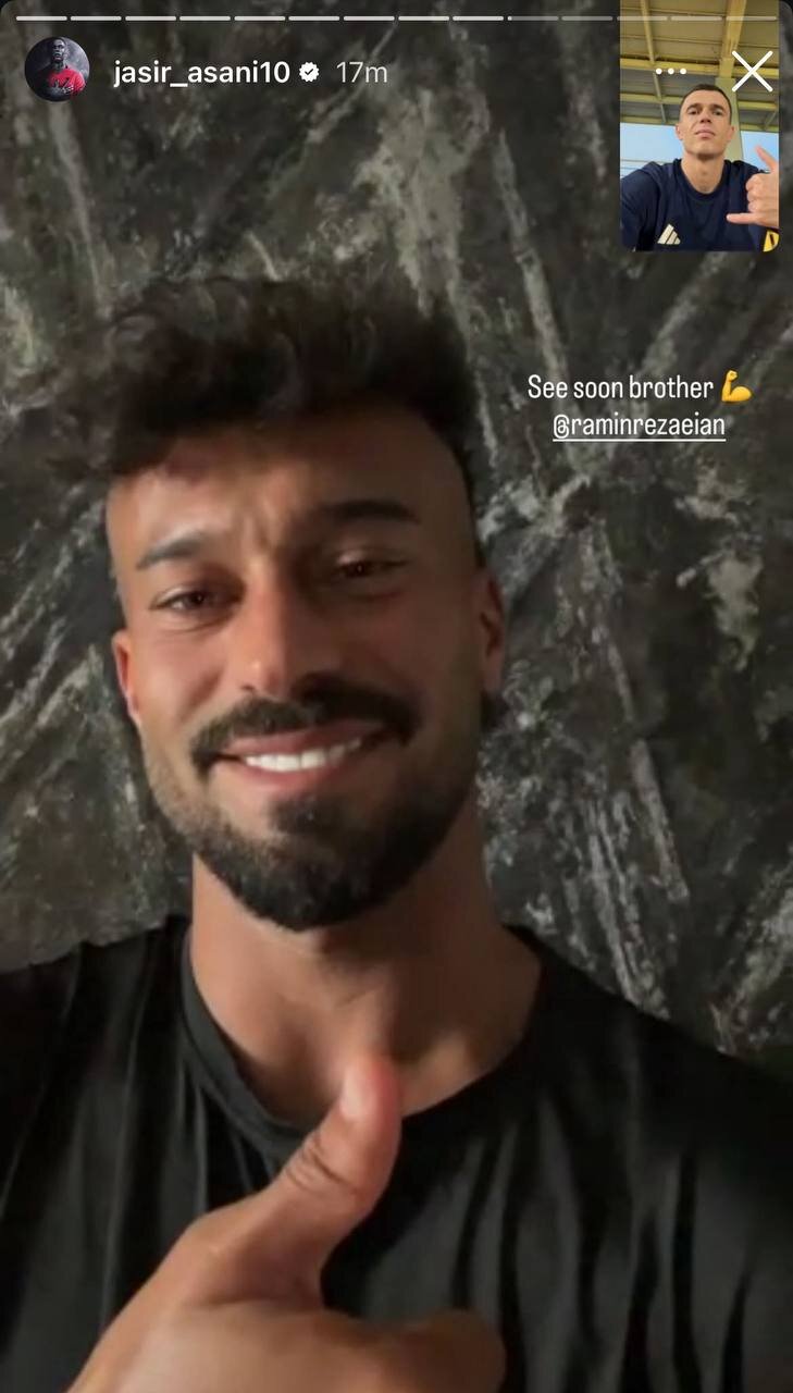 عکس | تماس تصویری خرید جدید استقلال با رامین رضاییان!