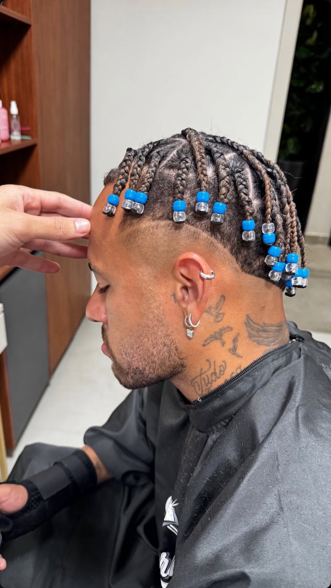 عکس | مدل موی جدید و جالب نیمار