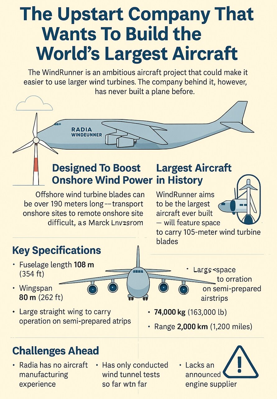 دلیل حیرتانگیز ساخت بزرگترین هواپیمای تاریخ دلیل حیرتانگیز ساخت بزرگترین هواپیمای تاریخ